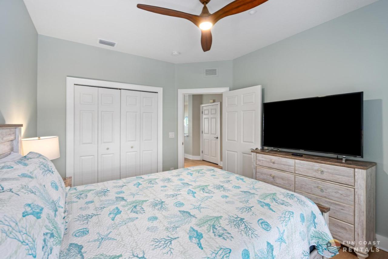 On Flagler Avenue! Dog Friendly With Balcony And Parking Walk To The Beach! 뉴스머나비치 외부 사진