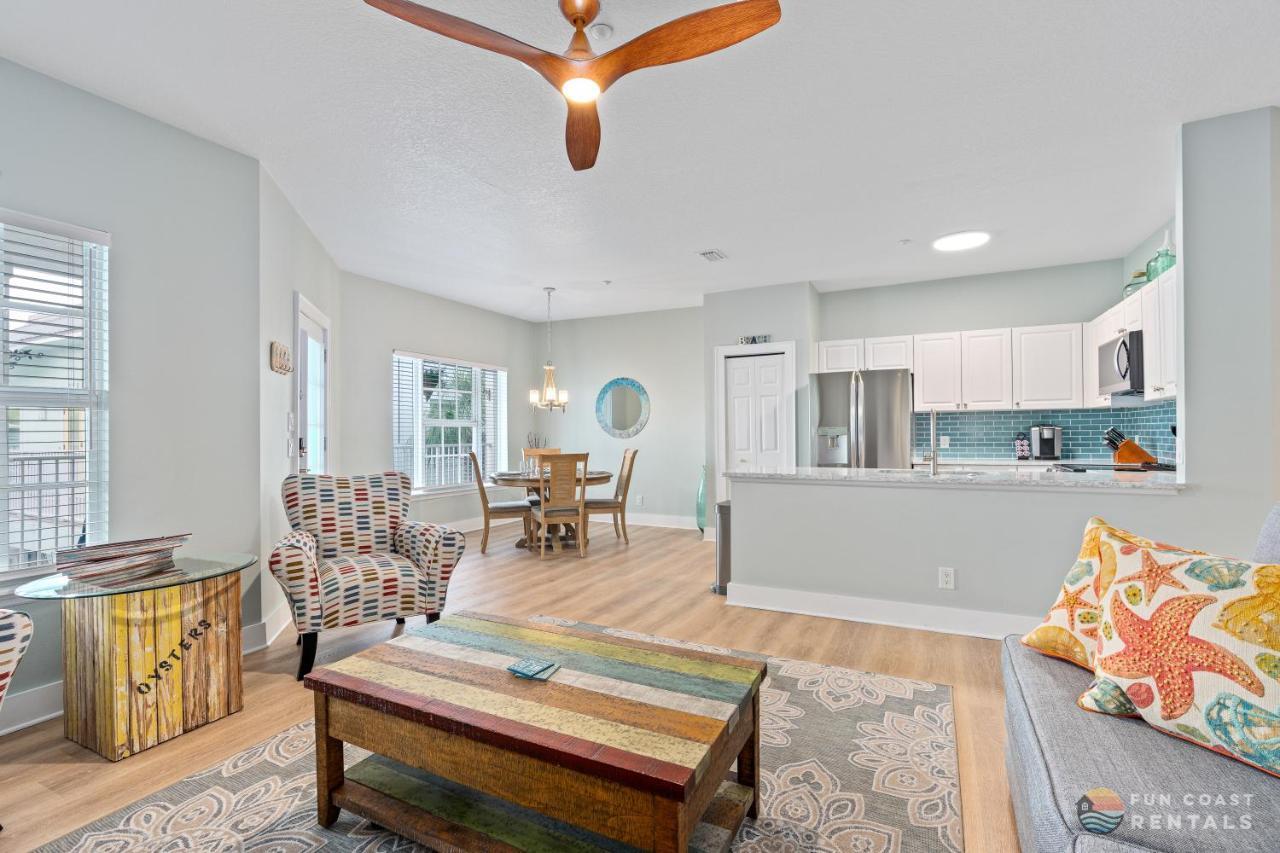 On Flagler Avenue! Dog Friendly With Balcony And Parking Walk To The Beach! 뉴스머나비치 외부 사진