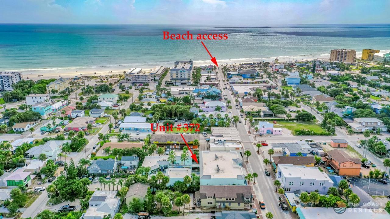On Flagler Avenue! Dog Friendly With Balcony And Parking Walk To The Beach! 뉴스머나비치 외부 사진