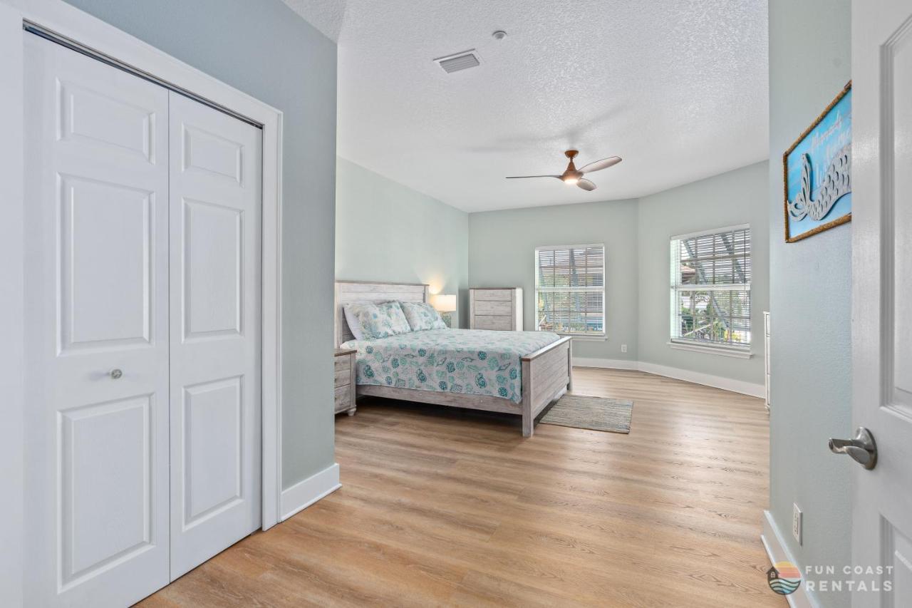 On Flagler Avenue! Dog Friendly With Balcony And Parking Walk To The Beach! 뉴스머나비치 외부 사진